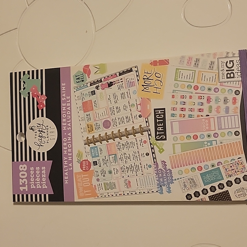 Happy Planner Sticker Book - Healthy Hero